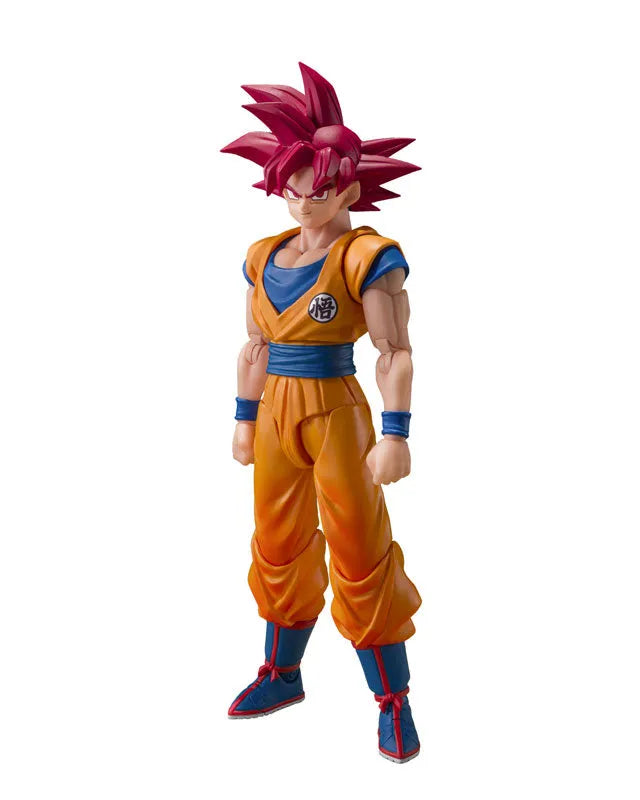 Dragon Ball Super - Son Goku SSJ God - S.H.Figuarts - God Aura (Bandai Spirits)ㅤ – Bandai Spirits – ActionFigureBrasil