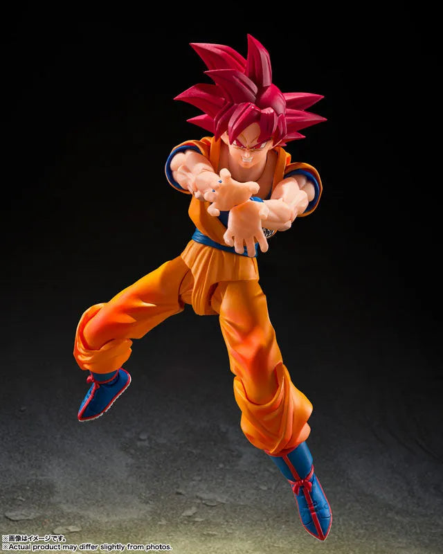 Dragon Ball Super - Son Goku SSJ God - S.H.Figuarts - God Aura (Bandai Spirits)ㅤ – Bandai Spirits – ActionFigureBrasil