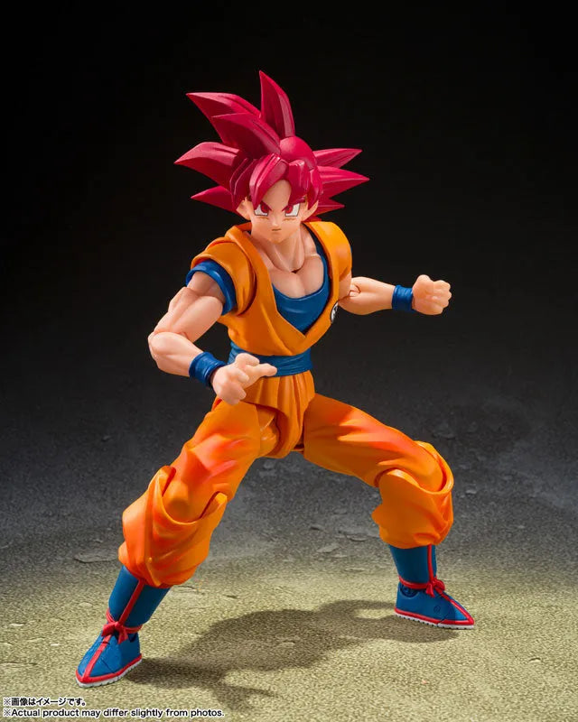 Dragon Ball Super - Son Goku SSJ God - S.H.Figuarts - God Aura (Bandai Spirits)ㅤ – Bandai Spirits – ActionFigureBrasil
