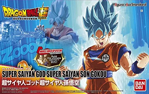 Dragon Ball Super - Son Goku SSJ God SS - Figure-rise Standard (Bandai)ㅤ – Bandai As Manufacturer – ActionFigure Brasil