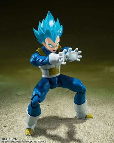 Dragon Ball Super - Vegeta SSGSS - S.H.Figuarts - Unwavering Saiyan Pride (Bandai Spirits)ㅤ – Bandai Spirits – ActionFigureBrasil — ambientada