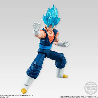 Dragon Ball Super - Vegetto SSJ God SS - Bandai Shokugan - Candy Toy - Shodo - Shodo Dragon Ball Vol. 5ㅤ – Bandai – ActionFigureBrasil — ambientada