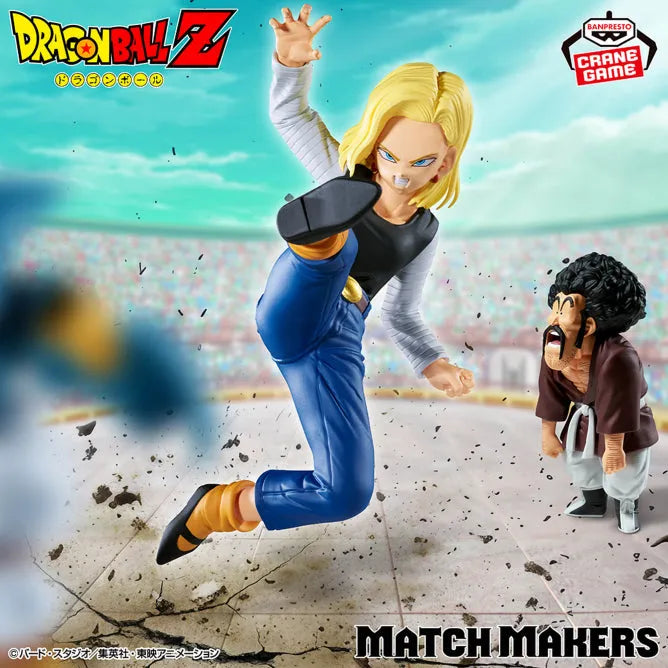 Dragon Ball Z - Android 18 - Match Makers (Bandai Spirits)ㅤ – Bandai Spirits – ActionFigureBrasil