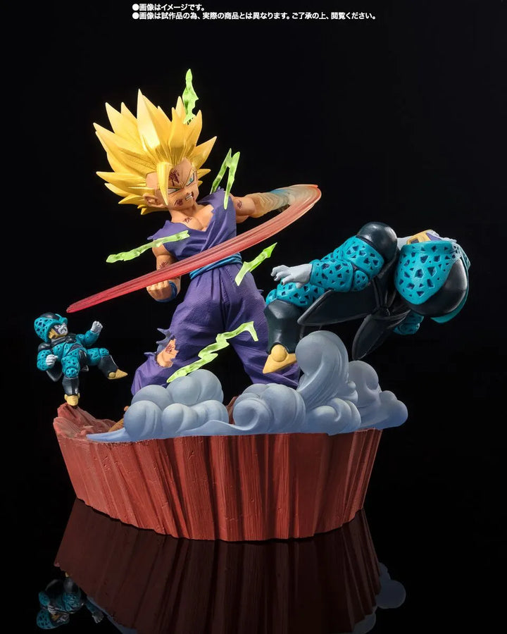 Dragon Ball Z - Cell Jr. - Son Gohan SSJ2 - Chou Gekisen -Extra Battle- - Figuarts ZERO - Anger Exploding Into Power!! (Bandai Spirits) [Shop Exclusive]ㅤ – Bandai Spirits – ActionFigureBrasil