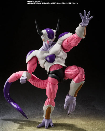Dragon Ball Z - Freezer - Second Form - S.H.Figuarts (Bandai Spirits) [Shop Exclusive]ㅤ – Bandai Spirits – ActionFigureBrasil — com base expositora