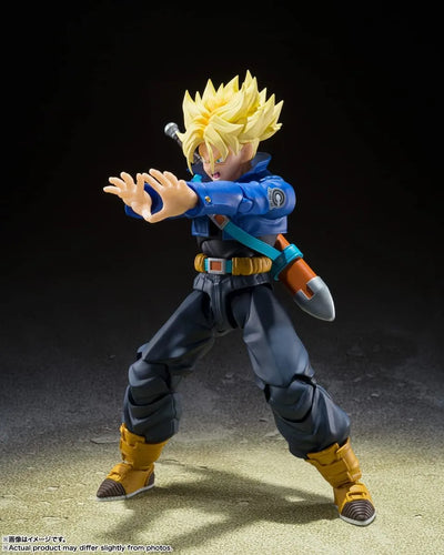 Dragon Ball Z - Future Trunks - Future Trunks SSJ - S.H.Figuarts - The Boy From The Future (Bandai Spirits)ㅤ – Bandai Spirits – ActionFigure Brasil — close