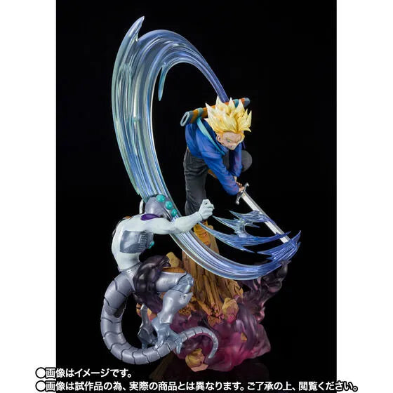 Dragon Ball Z - Future Trunks SSJ - Mecha Freezer - Chou Gekisen -Extra Battle- - Figuarts ZERO - Super Saiyan Trunks -The Second Super Saiyan- (Bandai Spirits) [Shop Exclusive]ㅤ – Bandai Spirits – ActionFigure Brasil