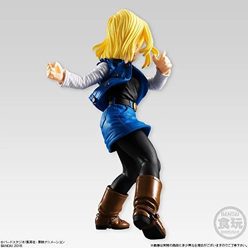 Dragon Ball Z - Ju-hachi Gou (Android 18) - Bandai Shokugan - Candy Toy - Dragon Ball STYLING (Bandai)ㅤ – Bandai – ActionFigureBrasil