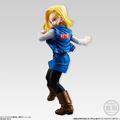 Dragon Ball Z - Ju-hachi Gou (Android 18) - Bandai Shokugan - Candy Toy - Dragon Ball STYLING (Bandai)ㅤ – Bandai – ActionFigureBrasil — ambientada