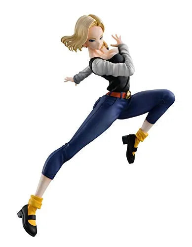 Dragon Ball Z - Ju-hachi Gou (Android 18) - Dragon Ball Gals - Ver.IV (MegaHouse)ㅤ – MegaHouse – ActionFigureBrasil