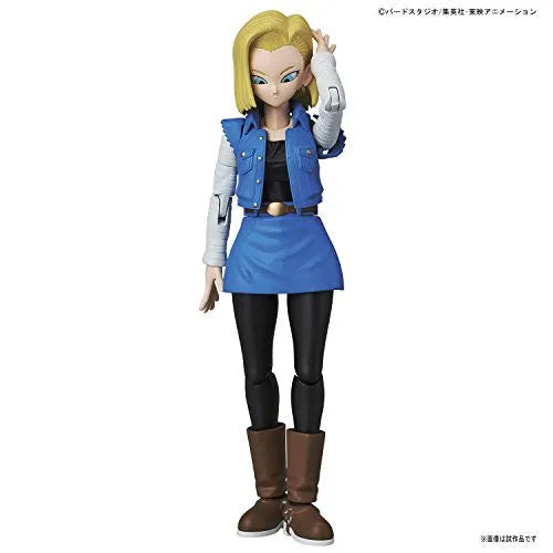 Dragon Ball Z - Ju-hachi Gou (Android 18) - Figure-rise Standardㅤ – Bandai – ActionFigureBrasil