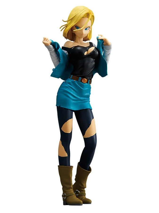 Dragon Ball Z - Ju-hachi Gou (Android 18) - Glitter & Glamours - Special Color ver.ㅤ – Banpresto – ActionFigureBrasil