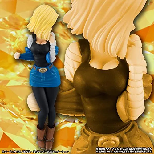 Dragon Ball Z - Ju-hachi Gou (Android 18) - HG Girls - High Grade Real Figureㅤ – Bandai – ActionFigureBrasil