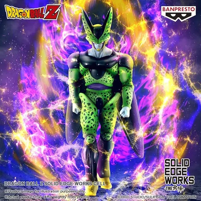 Dragon Ball Z - Perfect Cell - Solid Edge Works - The Departure (Bandai Spirits)ㅤ – Bandai Spirits – ActionFigure Brasil