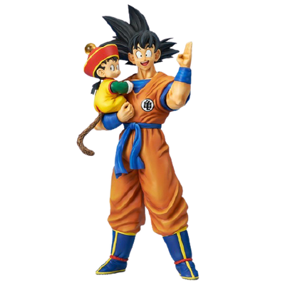 Dragon Ball Z - Son Gohan - Son Goku - Gigantic Series (Premium Bandai) [Shop Exclusive]ㅤ – Bandai – ActionFigureBrasil