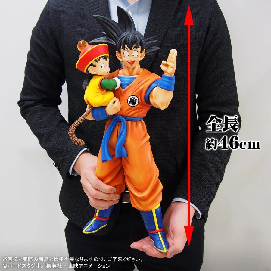 Dragon Ball Z - Son Gohan - Son Goku - Gigantic Series (Premium Bandai) [Shop Exclusive]ㅤ – Bandai – ActionFigureBrasil