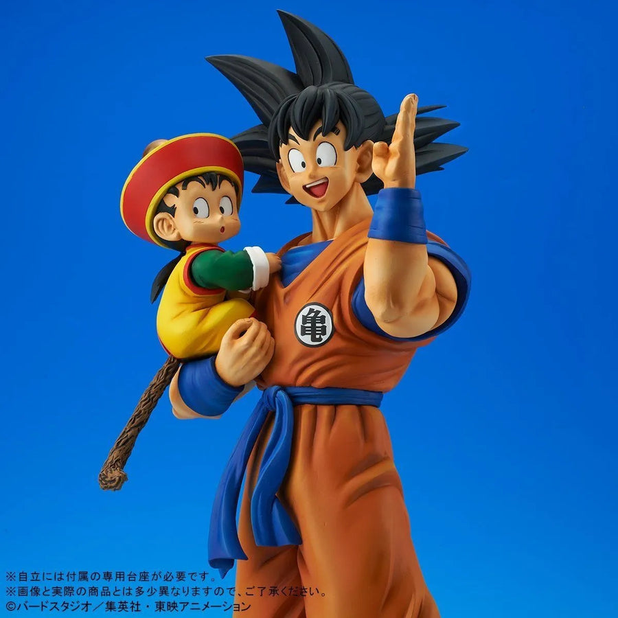 Dragon Ball Z - Son Gohan - Son Goku - Gigantic Series (Premium Bandai) [Shop Exclusive]ㅤ – Bandai – ActionFigureBrasil