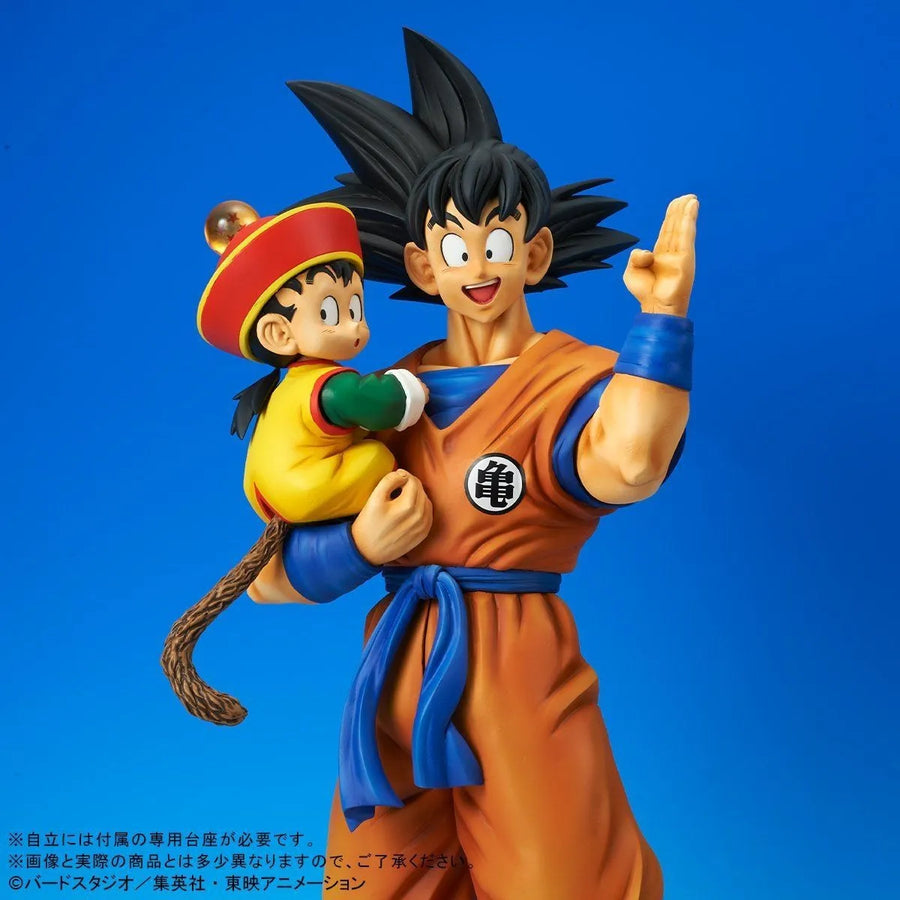 Dragon Ball Z - Son Gohan - Son Goku - Gigantic Series (Premium Bandai) [Shop Exclusive]ㅤ – Bandai – ActionFigureBrasil