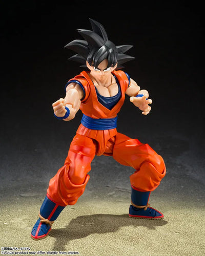 Dragon Ball Z - Son Goku - S.H.Figuarts - The Kind-hearted Saiyan (Bandai Spirits)ㅤ – Bandai Spirits – ActionFigureBrasil — com base expositora
