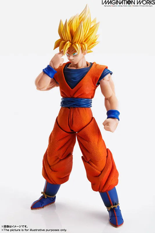 Dragon Ball Z - Son Goku - Son Goku SSJ - Imagination Works - 1/9 (Bandai Spirits)ㅤ – Bandai Spirits – ActionFigure Brasil