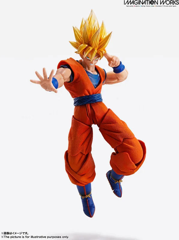 Dragon Ball Z - Son Goku - Son Goku SSJ - Imagination Works - 1/9 (Bandai Spirits)ㅤ – Bandai Spirits – ActionFigure Brasil