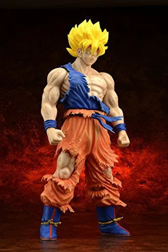 Dragon Ball Z - Son Goku SSJ - Gigantic Series - Damage ver. (X-Plus)ㅤ – X-Plus – ActionFigure Brasil