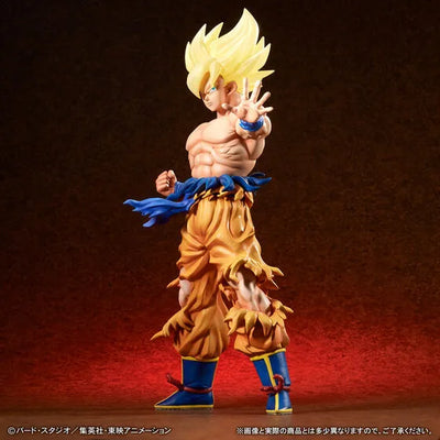 Dragon Ball Z - Son Goku SSJ - Gigantic Series (Plex, X-Plus) [Shop Exclusive]ㅤ – X-Plus as ManufacturerPlex – ActionFigureBrasil — embalagem