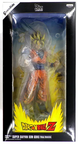 Dragon Ball Z - Son Goku SSJ - Grandista -Resolution of Soldiers- - Manga Dimensions - Grandista (Banpresto)ㅤ – Banpresto As Manufacturer – ActionFigureBrasil