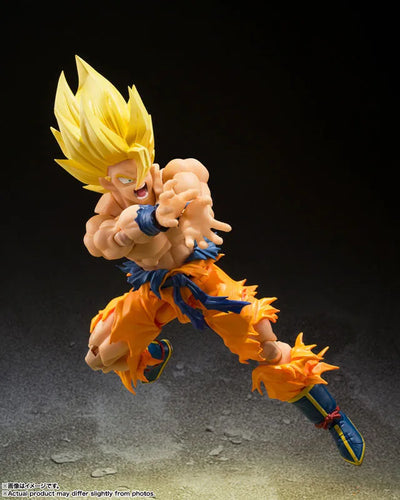 Dragon Ball Z - Son Goku SSJ - S.H.Figuarts - Legendary Super Saiyan (Bandai Spirits)ㅤ – Bandai Spirits – ActionFigureBrasil — com base expositora