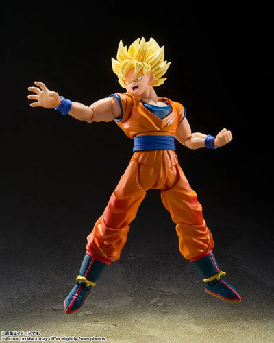 Dragon Ball Z - Son Goku SSJ - S.H.Figuarts - The Games Begin (Bandai Spirits)ㅤ – Bandai Spirits – ActionFigureBrasil — detalhe do produto