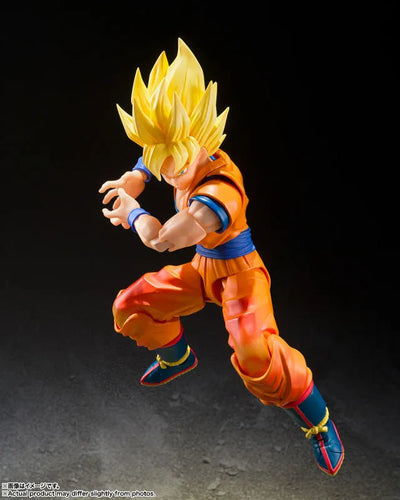 Dragon Ball Z - Son Goku SSJ - S.H.Figuarts - The Games Begin (Bandai Spirits)ㅤ – Bandai Spirits – ActionFigureBrasil — embalagem