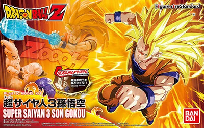 Dragon Ball Z - Son Goku SSJ3 - Figure-rise Standard (Bandai)ㅤ – Bandai – ActionFigureBrasil — ângulo diferente