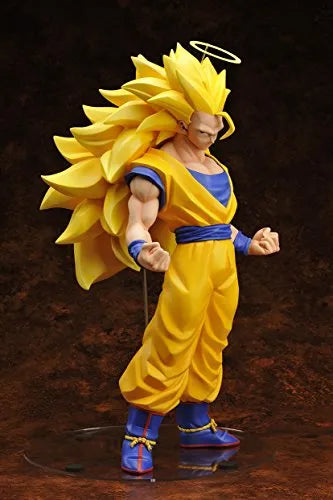 Dragon Ball Z - Son Goku SSJ3 - Gigantic Series (X-Plus)ㅤ – X-Plus – ActionFigureBrasil — ângulo diferente