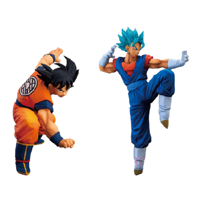 Dragon Ball Z - Son Goku & Vegetto SSGSS - Son Goku FES!! - Son Goku FES!! Stage14 - Set of 2 (Bandai Spirits)ㅤ – Bandai Spirits – ActionFigureBrasil
