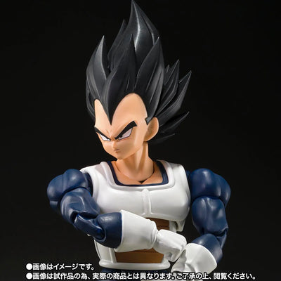 Dragon Ball Z - Vegeta - S.H.Figuarts - Older Style Battle Clothes (Bandai Spirits) [Shop Exclusive]ㅤ – Bandai Spirits – ActionFigureBrasil — detalhe do produto
