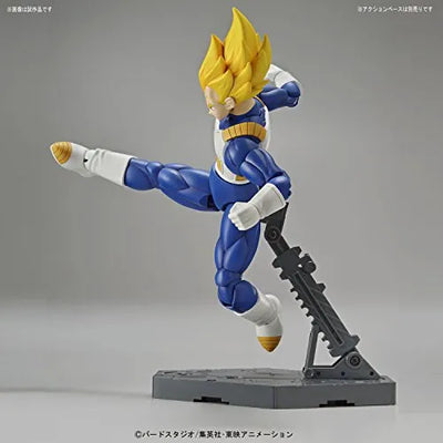 Dragon Ball Z - Vegeta SSJ - Figure-rise Standardㅤ – Bandai – ActionFigureBrasil — com base expositora