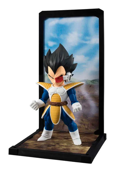 Dragon Ball Z - Vegeta - Tamashii Buddies (Bandai)ㅤ – Bandai – ActionFigureBrasil — ângulo diferente