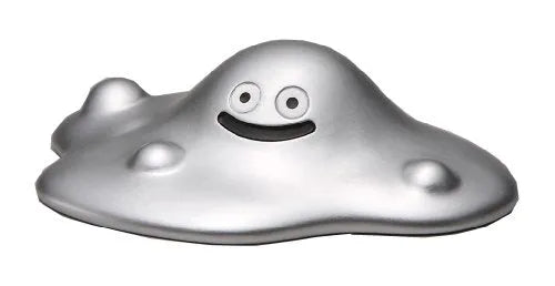 Dragon Quest - Metal Bubble Slime - Dragon Quest Sofubi Monster - 030 (Square Enix)ㅤ – Square Enix – ActionFigure Brasil