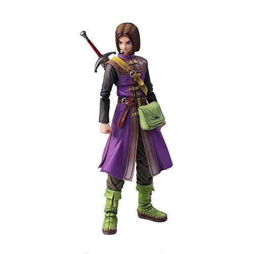 Dragon Quest XI Sugisarishi Toki wo Motomete - Kurucchi - Shujinkou - Slime - Bring Artsㅤ – Square Enix – ActionFigure Brasil