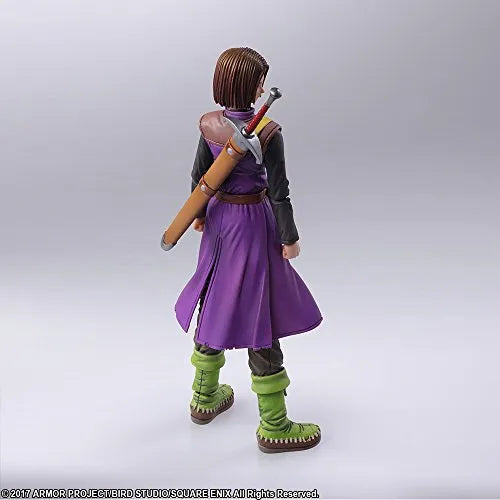 Dragon Quest XI Sugisarishi Toki wo Motomete - Kurucchi - Shujinkou - Slime - Bring Artsㅤ – Square Enix – ActionFigure Brasil