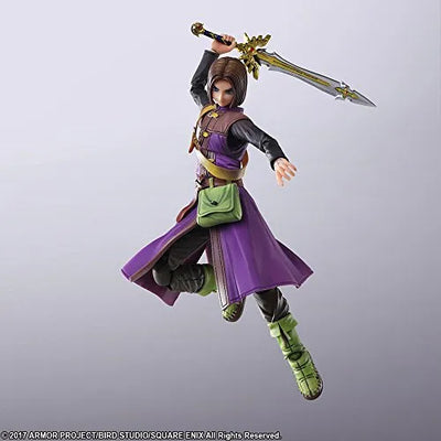 Dragon Quest XI Sugisarishi Toki wo Motomete - Kurucchi - Shujinkou - Slime - Bring Artsㅤ – Square Enix – ActionFigure Brasil — detalhe do produto