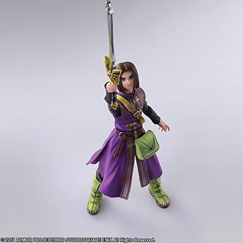 Dragon Quest XI Sugisarishi Toki wo Motomete - Kurucchi - Shujinkou - Slime - Bring Artsㅤ – Square Enix – ActionFigure Brasil
