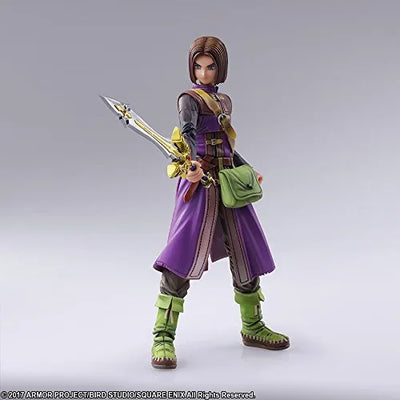 Dragon Quest XI Sugisarishi Toki wo Motomete - Kurucchi - Shujinkou - Slime - Bring Artsㅤ – Square Enix – ActionFigure Brasil — embalagem