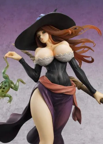 Dragon's Crown - Sorceress - Excellent Model - 1/7 (MegaHouse)ㅤ – MegaHouse – ActionFigureBrasil — com base expositora