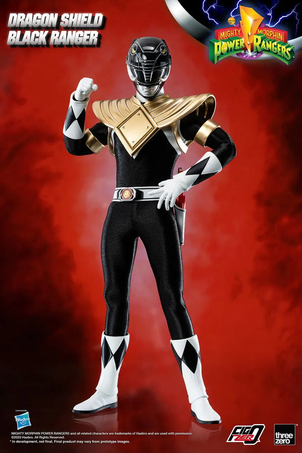 Dragon Shield Black Ranger – Threezero – ActionFigure Brasil