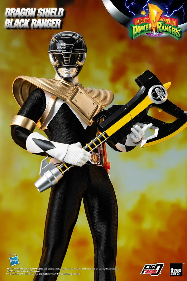Dragon Shield Black Ranger – Threezero – ActionFigure Brasil