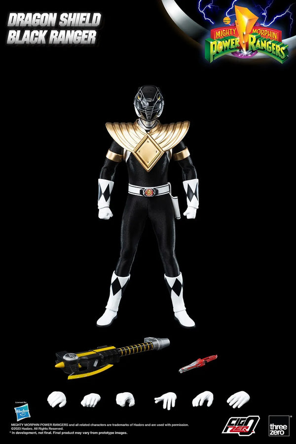 Dragon Shield Black Ranger – Threezero – ActionFigure Brasil