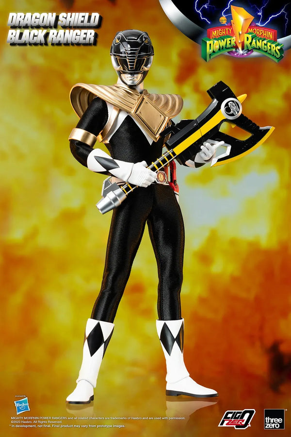 Dragon Shield Black Ranger – Threezero – ActionFigure Brasil