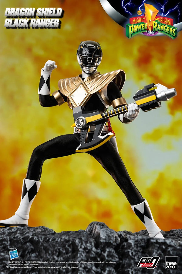 Dragon Shield Black Ranger – Threezero – ActionFigure Brasil