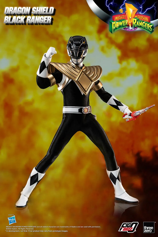 Dragon Shield Black Ranger – Threezero – ActionFigure Brasil